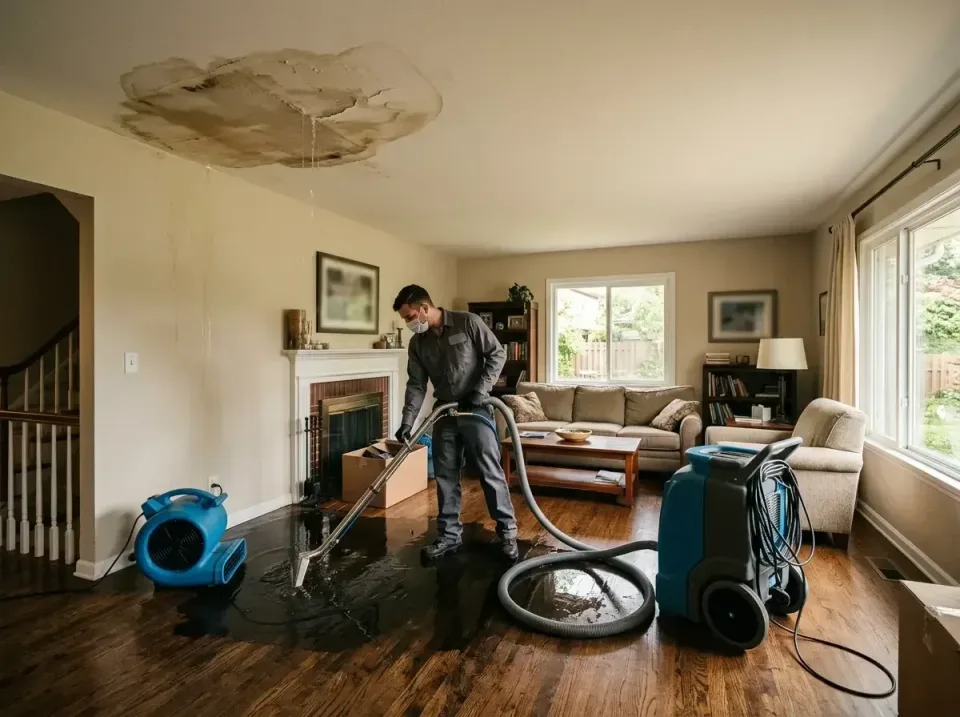 attic-pipe-burst-ceiling-drip-008 — frequently asked questions, Water Damage Restoration & Carpet Care in Waupun, WI